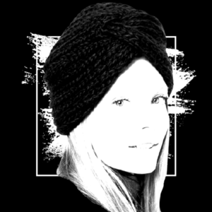 145.Χειροποίητο-πλεκτό "Turban with a twist"-Μαύρο-No145-201 - ακρυλικό, σκουφάκια - 2