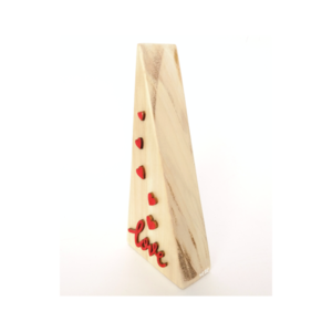 Επιτραπέζιο ξύλινο διακοσμητικό αγάπης 20×10×3εκ.πάχος - ξύλο, αγάπη, διακοσμητικά, δώρα για γυναίκες - 2
