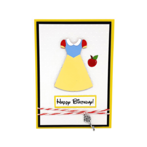 Κάρτα γενεθλίων - Χιονάτη - κορίτσι, πριγκίπισσα, γενέθλια