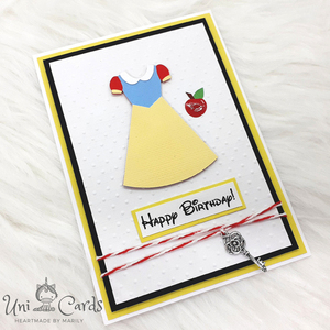 Κάρτα γενεθλίων - Χιονάτη - κορίτσι, πριγκίπισσα, γενέθλια - 2