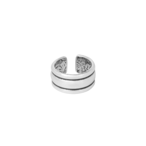 Δαχτυλίδι "Roundy" - επάργυρα, minimal, βεράκια, boho, boho, αυξομειούμενα, φθηνά - 2