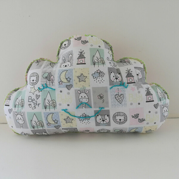 Παιδικό μαξιλάρι "συννεφάκι " - μαξιλάρια