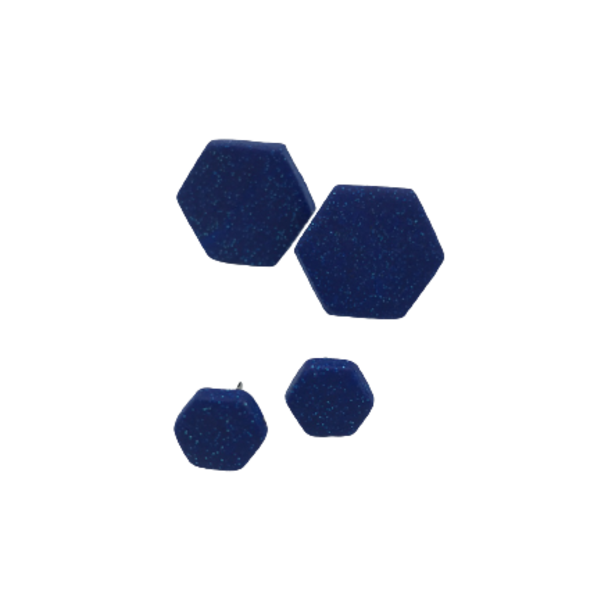 Συλλογή "Mini Octagon"! Χειροποίητα καρφωτά σκουλαρίκια από πολυμερικό πηλό σε γεωμετρικό σχήμα οκτάγωνο. - πηλός, καρφωτά, μικρά, ατσάλι, faux bijoux - 2