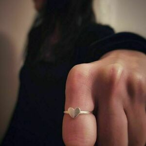 Δαχτυλίδι ασήμι 925 καρδιά - ασήμι, καρδιά, μικρά, γιορτή της μητέρας, αυξομειούμενα - 2