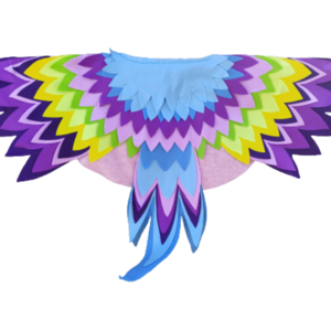 Halloween Κολιμπρί κάπα φτερών διαμέτρου 90cm - φτερό, γενέθλια, παιχνίδια