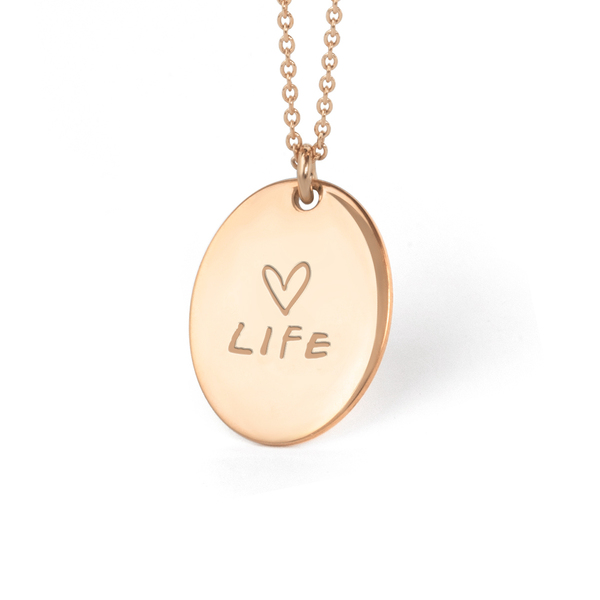 Κολιέ Love Life Ασήμι 925 - charms, ιδιαίτερο, δώρα γενεθλίων, δώρα για γυναίκες - 3