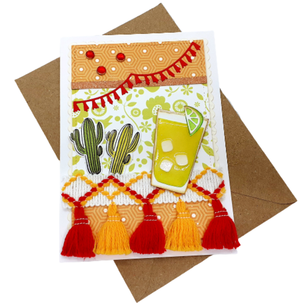 Ευχετήρια κάρτα - Mexican fiesta - γενέθλια