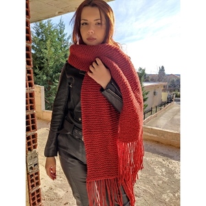 Terracotta scarf - κασκόλ