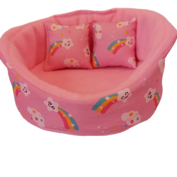 Cuddle cup για ινδικό χοιρίδιο, τσιντσιλά, σκαντζόχοιρο sky ροζ