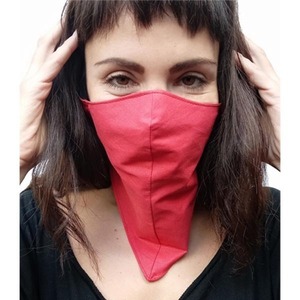 Clever mask (Red) - βαμβάκι