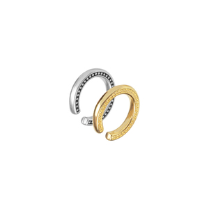 Ear Cuff "Biggy" - επιχρυσωμένα, επάργυρα, boho