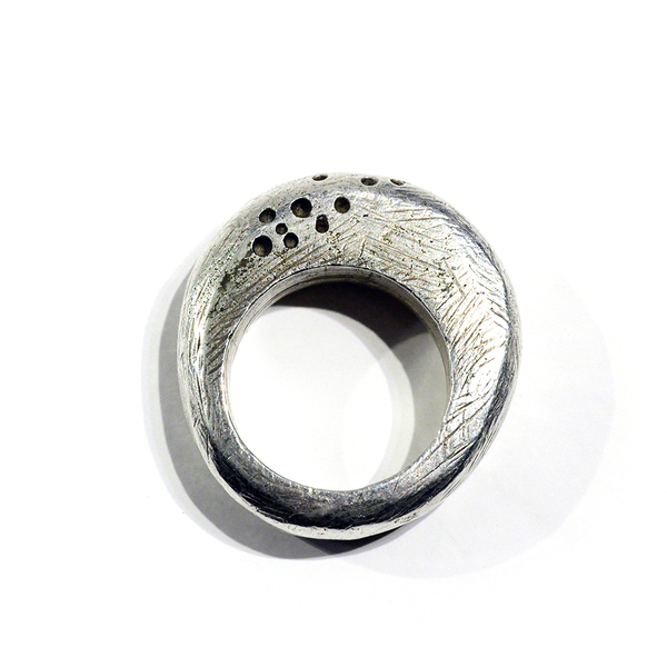 Δαχτυλίδι μασίφ - μπρούντζος, σταθερά, μεγάλα, επιροδιωμένα - 4