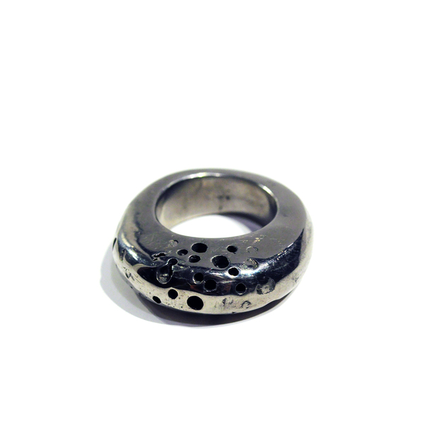 Δαχτυλίδι μασίφ - μπρούντζος, σταθερά, μεγάλα, επιροδιωμένα - 2