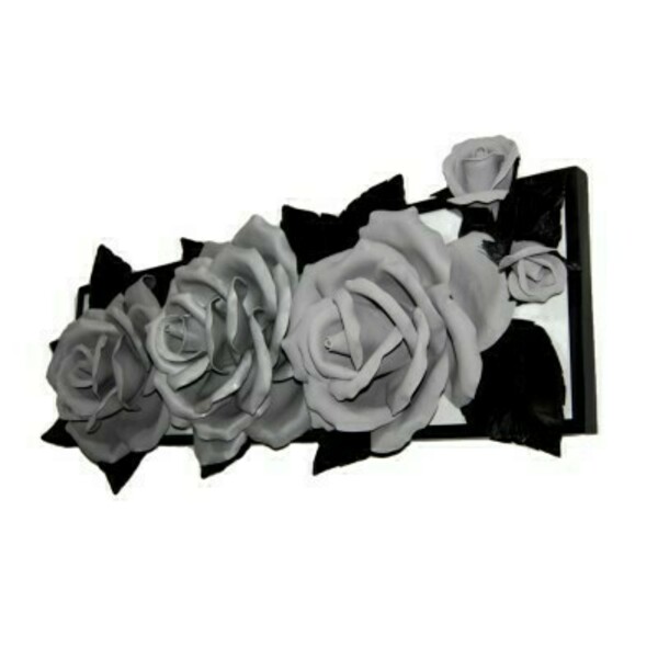 Επιτοίχιο 3D Κάδρο Τριαντάφυλλο - πίνακες & κάδρα, δώρο, διακόσμηση, δώρο έκπληξη