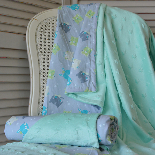 Βρεφική κουβέρτα "Φίλοι Αστεράτοι" - κορίτσι, αγόρι, κουβέρτες - 2