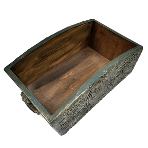Κουτί ή ψωμιέρα με decoupage - ξύλο, είδη σερβιρίσματος