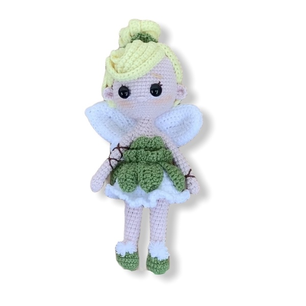 Πλέκτη κούκλα Tinker Bell - amigurumi