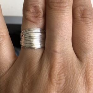 Δαχτυλίδι ασήμι 925 - Collector - ασήμι, επάργυρα, μεγάλα, αυξομειούμενα - 4