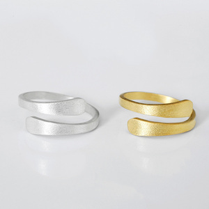 Shiny Ring- Χειροποίητο δαχτυλίδι από ασήμι 925 - επιχρυσωμένα, ασήμι 925, βεράκια, αυξομειούμενα, δώρα για γυναίκες - 2