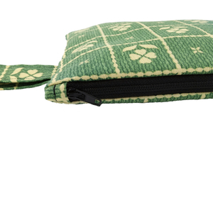 Pouch Limni p green medium 27.5x22cm - ύφασμα, all day, καλλυντικών, ταξιδίου, μικρές - 3