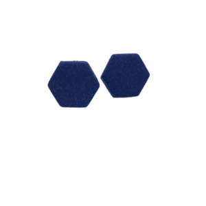 Συλλογή "Octagon"! Χειροποίητα καρφωτά σκουλαρίκια από πολυμερικό πηλό σε γεωμετρικό σχήμα οκτάγωνο. - πηλός, καρφωτά, ατσάλι, faux bijoux - 3