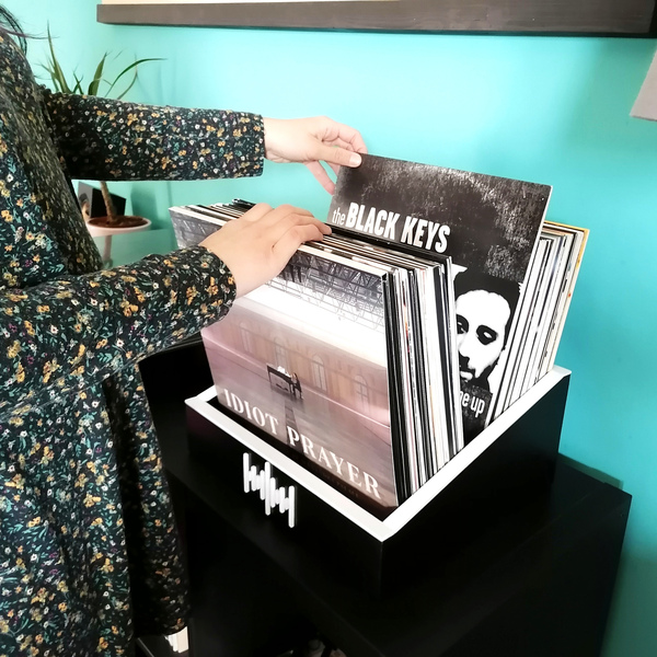 Vinyl record display box for 12" albums - 5