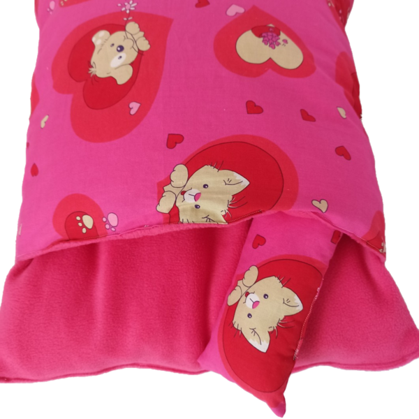 Sleeping bag, κρεβάτι για γάτες ροζ