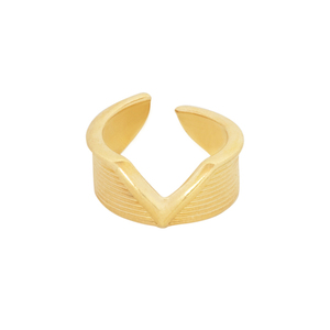 Δαχτυλίδι Αυξομειούμενο "Nerea" - επιχρυσωμένα, επάργυρα, boho, μεγάλα, αυξομειούμενα - 3