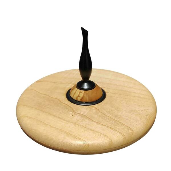Ξύλινο χειροποίητο επιτραπέζιο διακοσμητικό - ξύλο, βάζα & μπολ