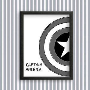 Captain America - Ψηφιακές εκτυπώσεις - εκτύπωση, αφίσες - 3