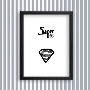 Superman - Ψηφιακή εκτύπωση - εκτύπωση, αφίσες - 2