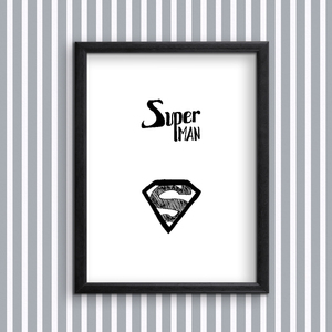 Superman - Ψηφιακή εκτύπωση - εκτύπωση, αφίσες - 2