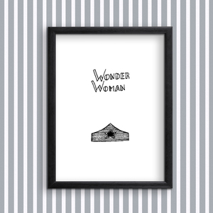 WonderWoman - Ψηφιακές εκτυπώσεις - εκτύπωση, αφίσες - 2