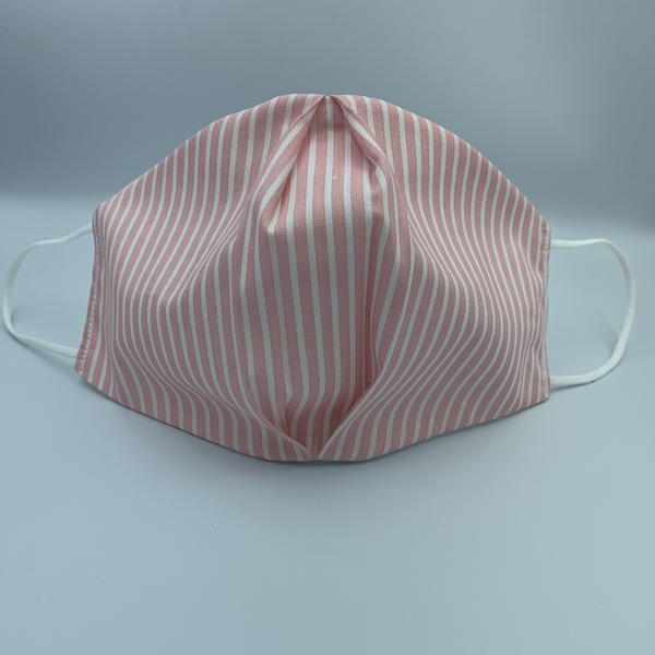 Μάσκα σε ριγέ pattern - ριγέ, μάσκα προσώπου, μάσκες προσώπου, παιδικές μάσκες - 2