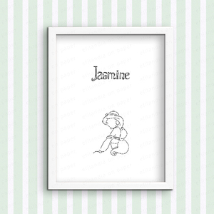 Jasmine - Ψηφιακή εκτύπωση - πριγκίπισσα, αφίσες