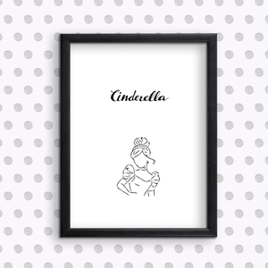 Cinderella - Σταχτοπούτα - Ψηφιακή εκτύπωση - αφίσες - 3