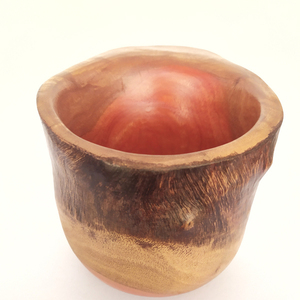 Μπολ με ασύμμετρα χείλη στον Ξυλότορνο, από Ευκάλυπτο. [19Χ15εκ.] - ξύλο, βάζα & μπολ, σπίτι, χειροποίητα, ξύλινα διακοσμητικά - 3