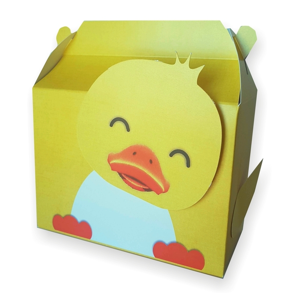 LUNCH BOX ΘΕΜΑΤΙΚΟ "LITTLE DUCK" (10TMX) - κορίτσι, αγόρι, γενέθλια, αναμνηστικά