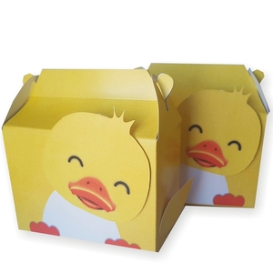 LUNCH BOX ΘΕΜΑΤΙΚΟ "LITTLE DUCK" (10TMX) - κορίτσι, αγόρι, γενέθλια, αναμνηστικά - 2