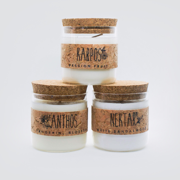 Spring Collection - Anthos | Nektar | Karpos - χειροποίητα, αρωματικά κεριά, διακοσμητικά, κερί σόγιας
