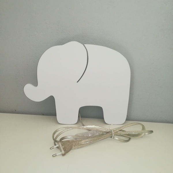 Φωτιστικό τοίχου ελεφαντάκι - ελεφαντάκι, παιδικά φωτιστικά - 4