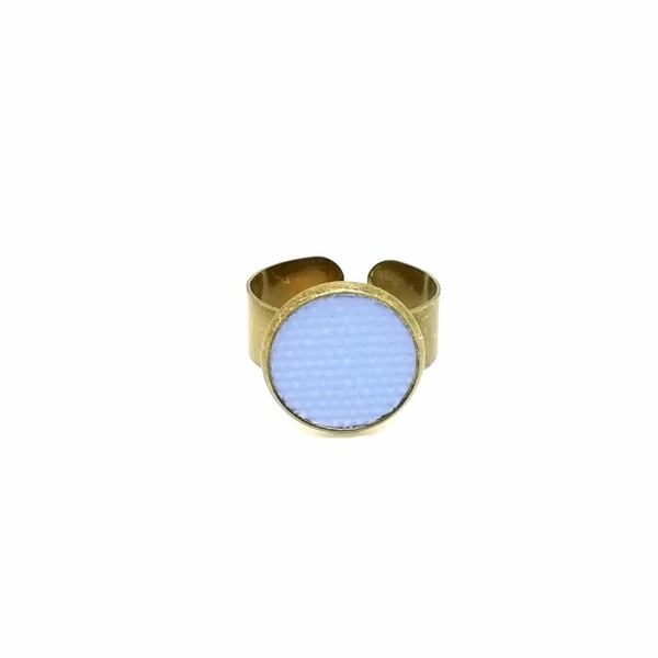 Δαχτυλίδι μπρονζέ γαλάζιο - μικρά, αυξομειούμενα, φθηνά