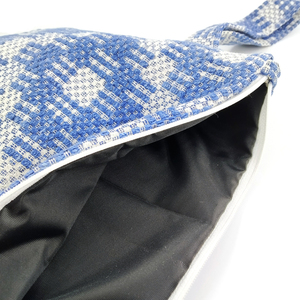 Pouch Greek Summer large 32cm x Υ 23cm - ύφασμα, αδιάβροχο, χειρός, καλλυντικών, μικρές - 3