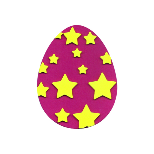 Πασχαλινά αυγά με ανάγλυφα σχέδια. (4τεμ) - διακόσμηση, διακοσμητικά - 2
