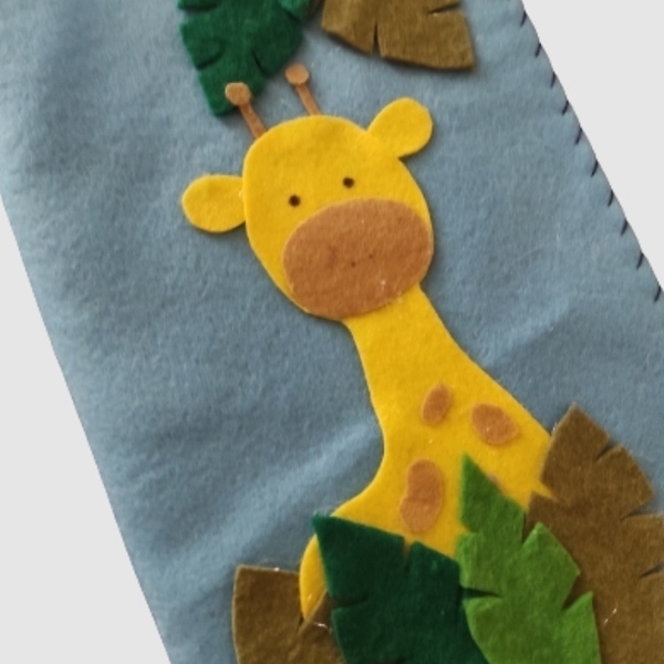 Θήκη για βιβλιάριο υγείας παιδιού "giraffe" - αγόρι, δώρο, θήκες βιβλιαρίου, βρεφικά - 2