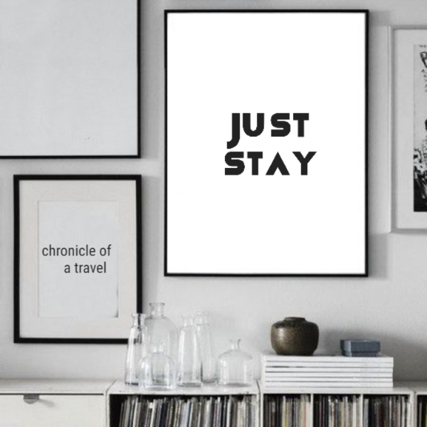 Printable Wall Art "Stay" - decor, αφίσες - 2
