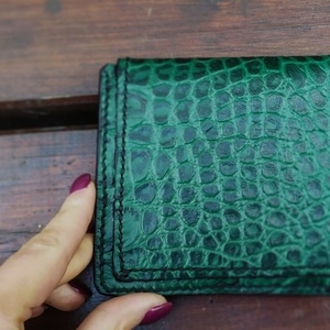 CROCO POCKET WALLET - δέρμα, πορτοφόλια - 4