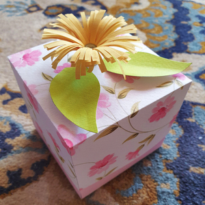 Lip balm σε Exploding Box πασχαλινό - Δώρο για νονά - personalised - 4