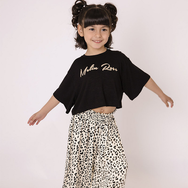 Παντελόνα leopard - κορίτσι, παιδικά ρούχα
