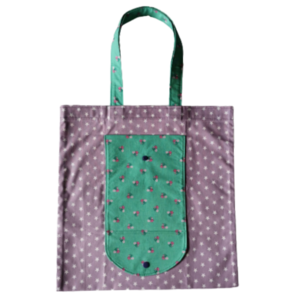 Υφασμάτινη τσάντα για τα ψώνια - αναδιπλούμενη "Αστέρια" - ύφασμα, ώμου, all day, tote, πάνινες τσάντες
